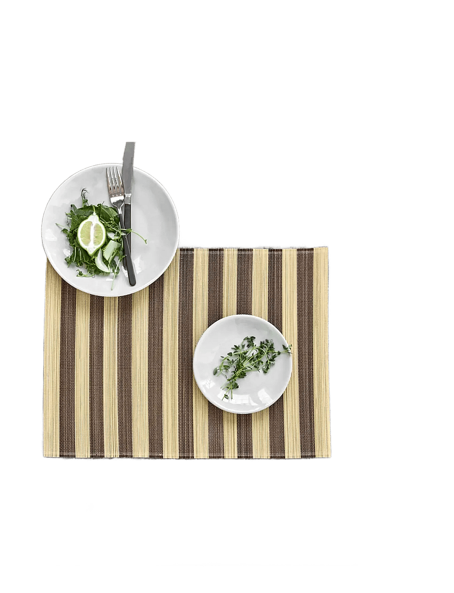 house doctor - Placemat, HDRayas, Brown, Nature - platzdeckchen - brown, nature - 2