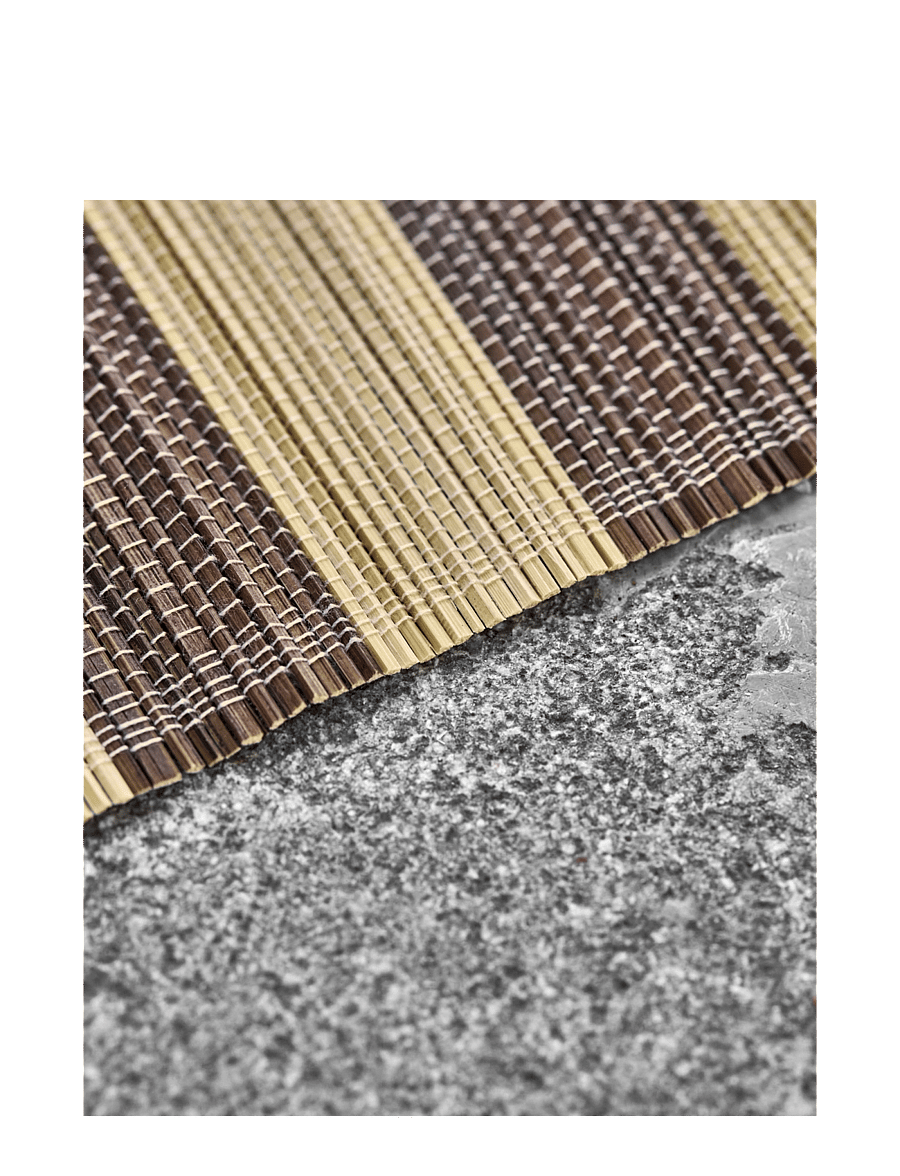 house doctor - Placemat, HDRayas, Brown, Nature - platzdeckchen - brown, nature - 3