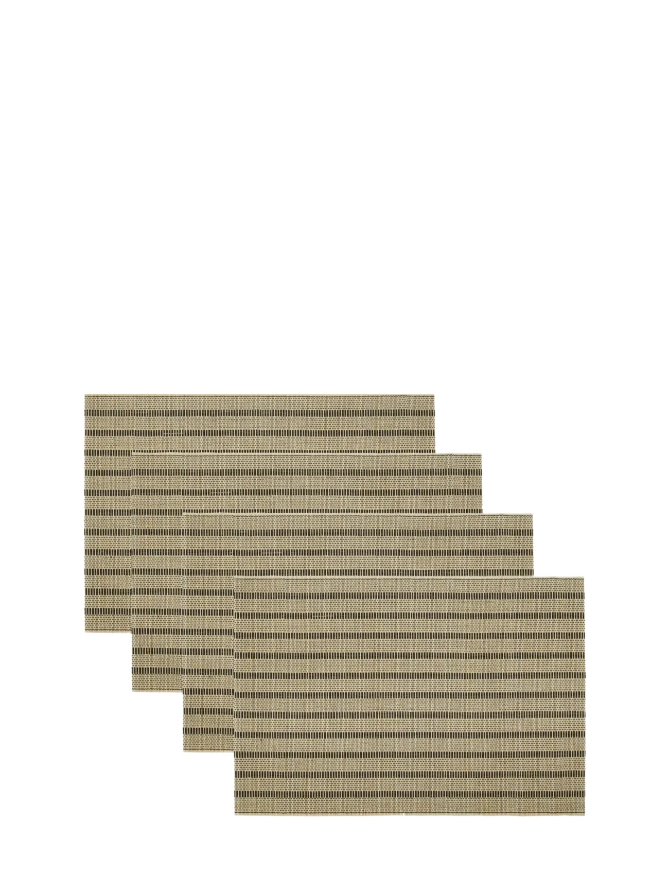 HOUSE DOCTOR Dækkeserviet, Hdfica, Sort;Natural Beige - 46X35X0CM - Unisex