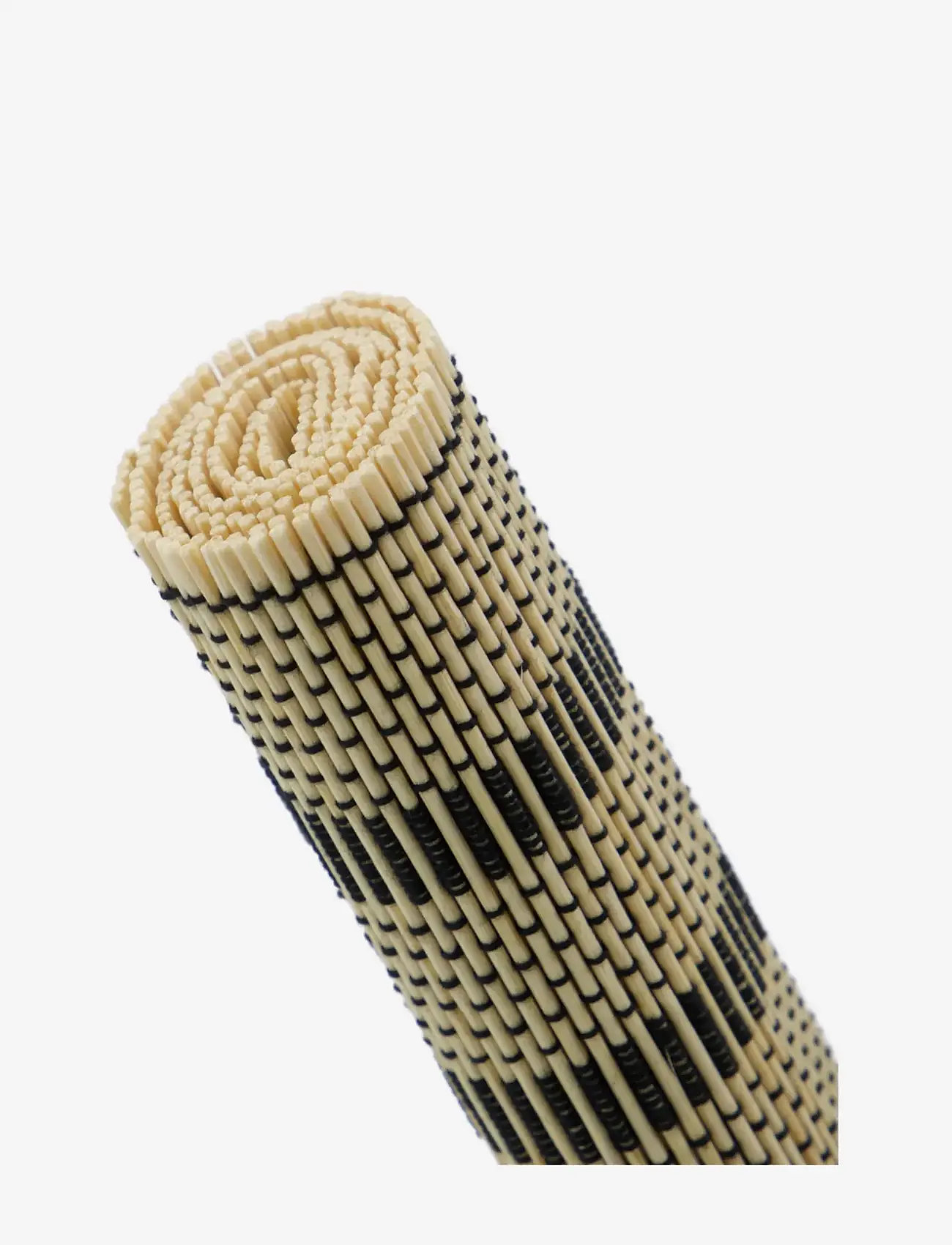 house doctor - Placemat, HDFica, Black;Natural - platzdeckchen - black, natural - 1