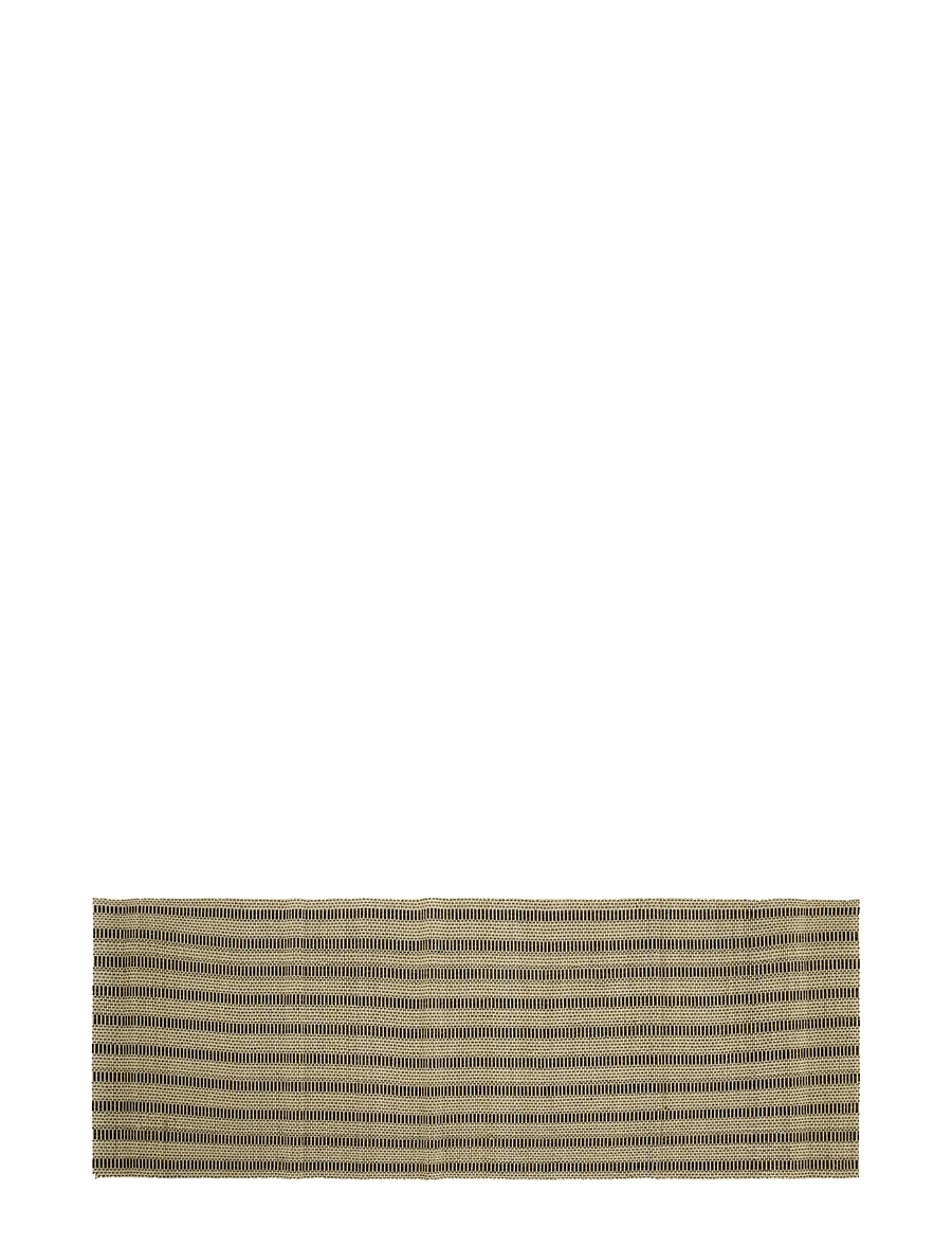 house doctor - Table runner, HDFica, Black, Natura - laudlinad - black, natural - 0