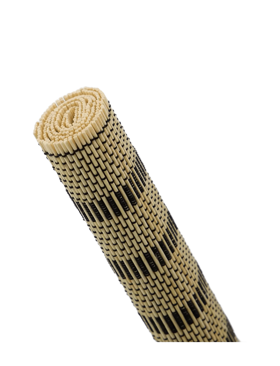 house doctor - Table runner, HDFica, Black, Natura - laudlinad - black, natural - 1