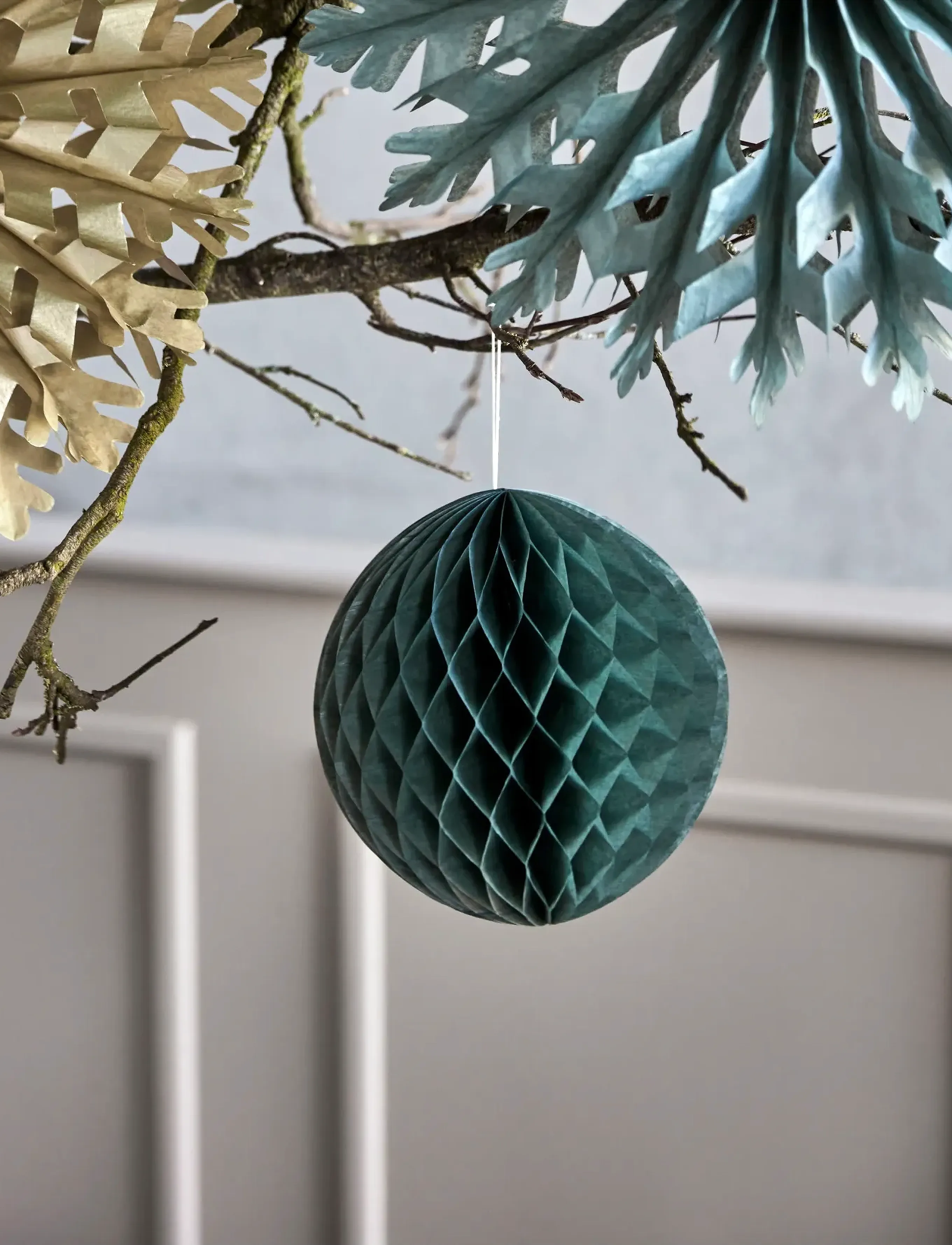 house doctor Julepynt, Hdorb, Grøn, 20X20X1 cm, Christmas Decoration, Grün - Baubles & Tree Accessories, Homeware
