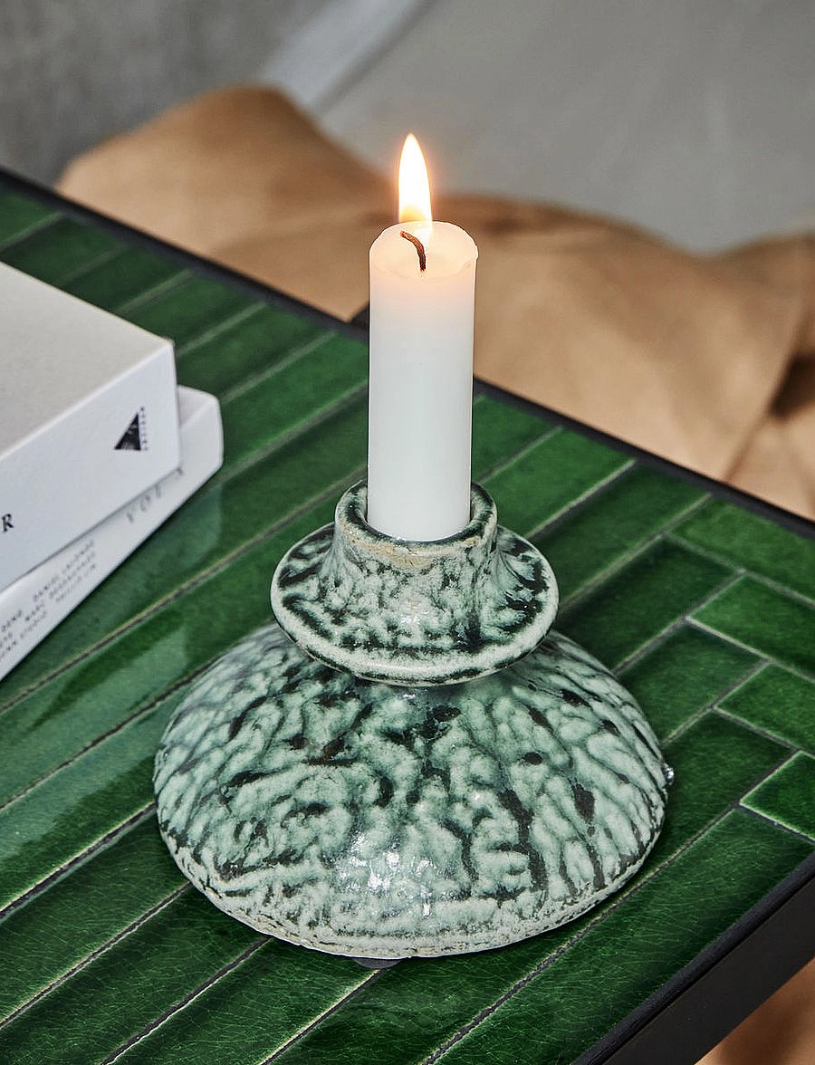 house doctor - Candle stand, HDKulu, Green - green - 2