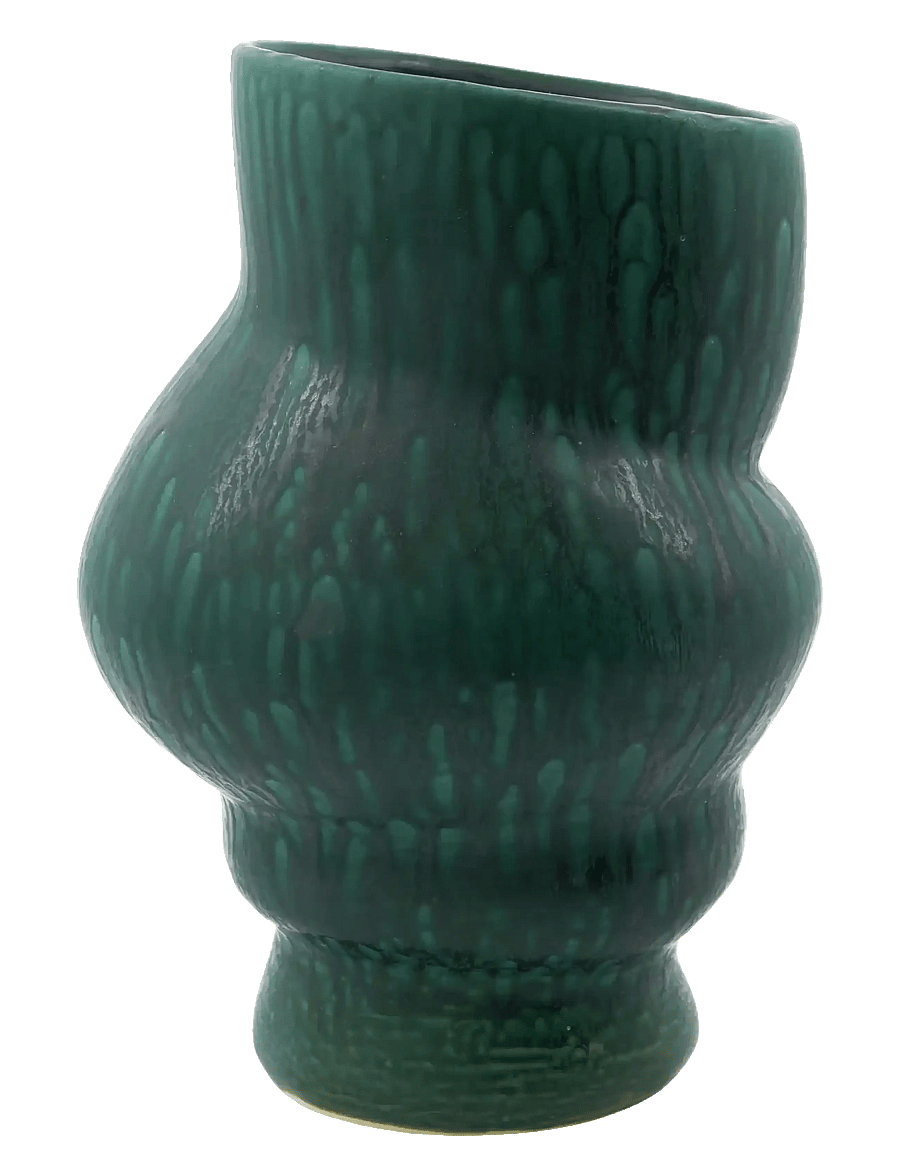 house doctor - Vase, HDDisc, Green - vasen - green - 0