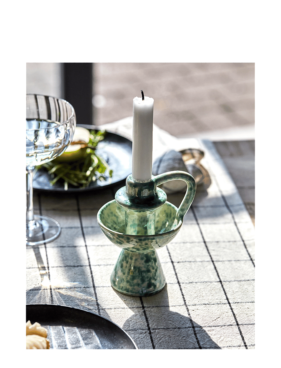 house doctor - Candle holder, HDDiva, Green - teelichthalter - green - 2