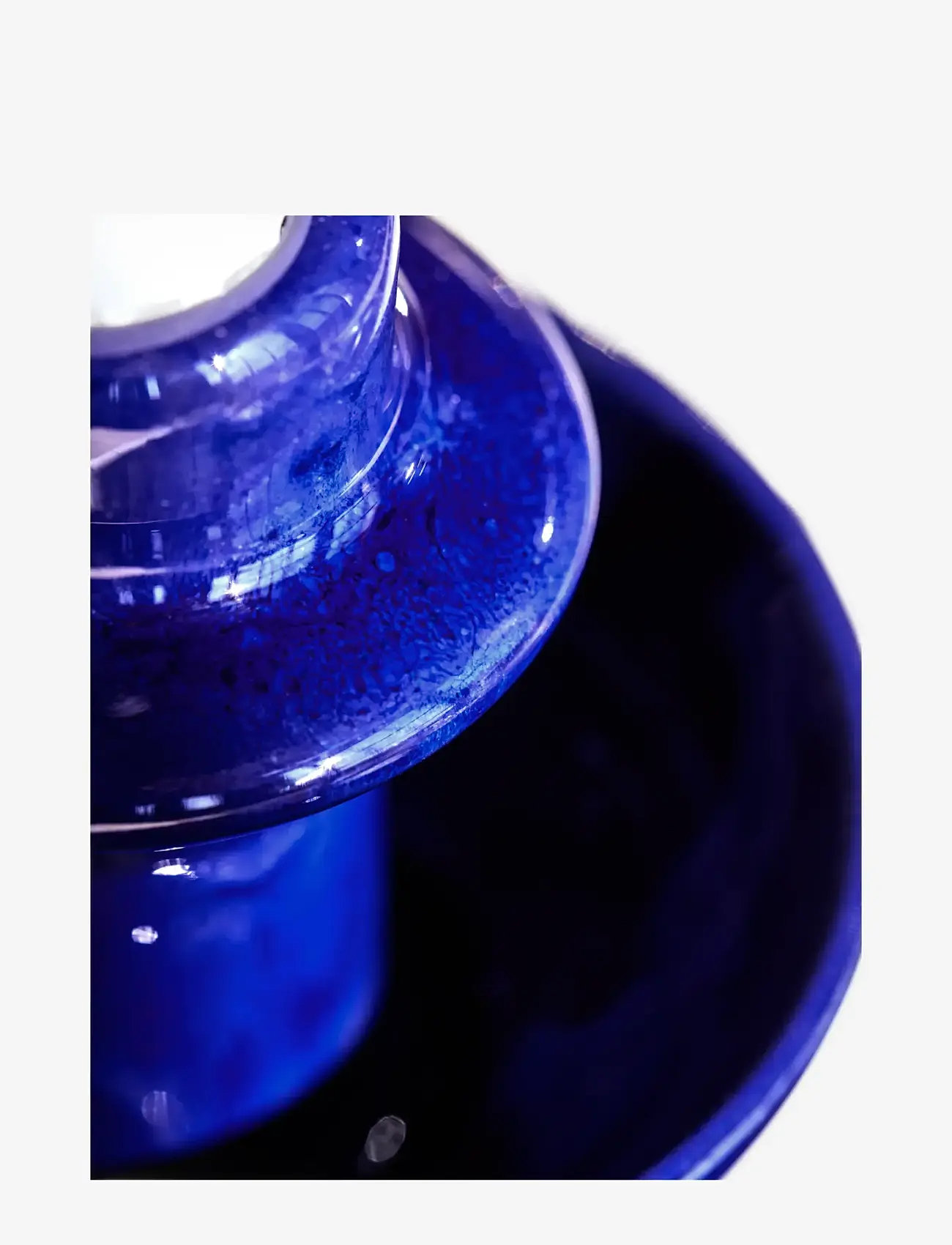 house doctor - Candle holder, HDDiva, Blue - teelichthalter - blue - 3