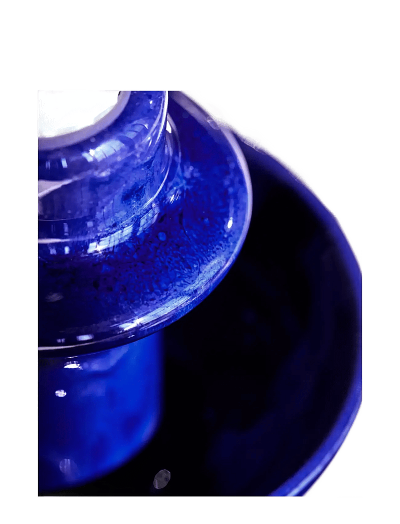 house doctor - Candle holder, HDDiva, Blue - teelichthalter - blue - 3