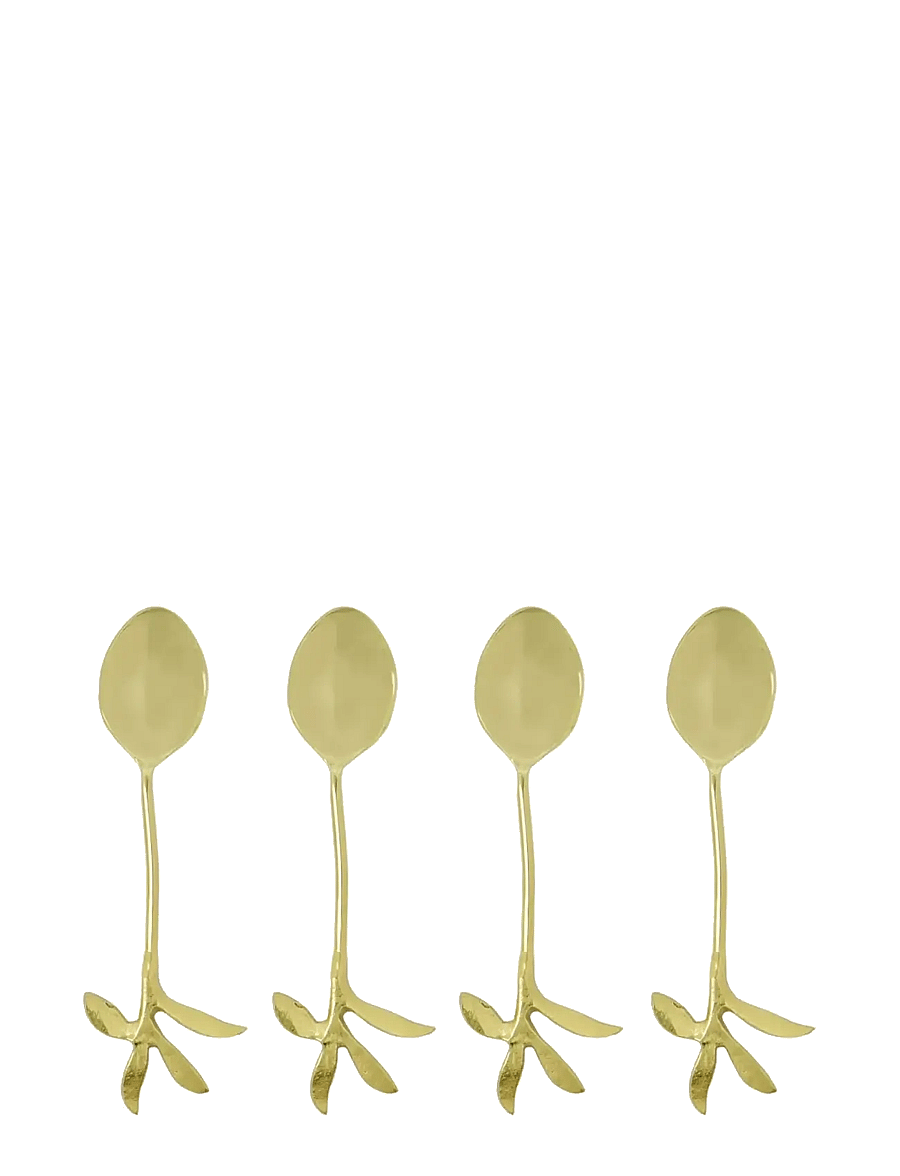 house doctor - Kitchen utensils, HDServe, Spoon, A - Łyżki deserowe - antique gold - 1