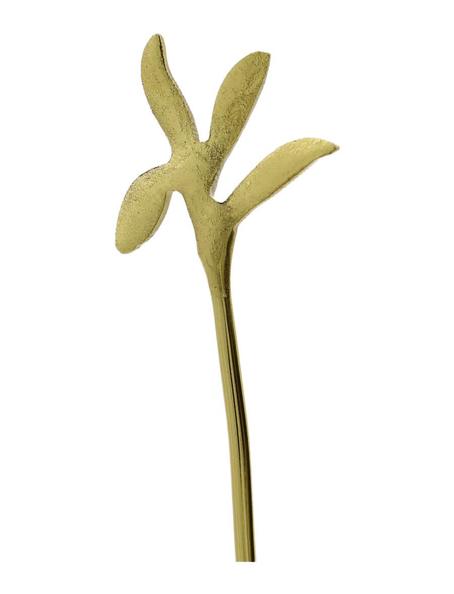 house doctor - Kitchen utensils, HDServe, Spoon, A - Łyżki deserowe - antique gold - 2