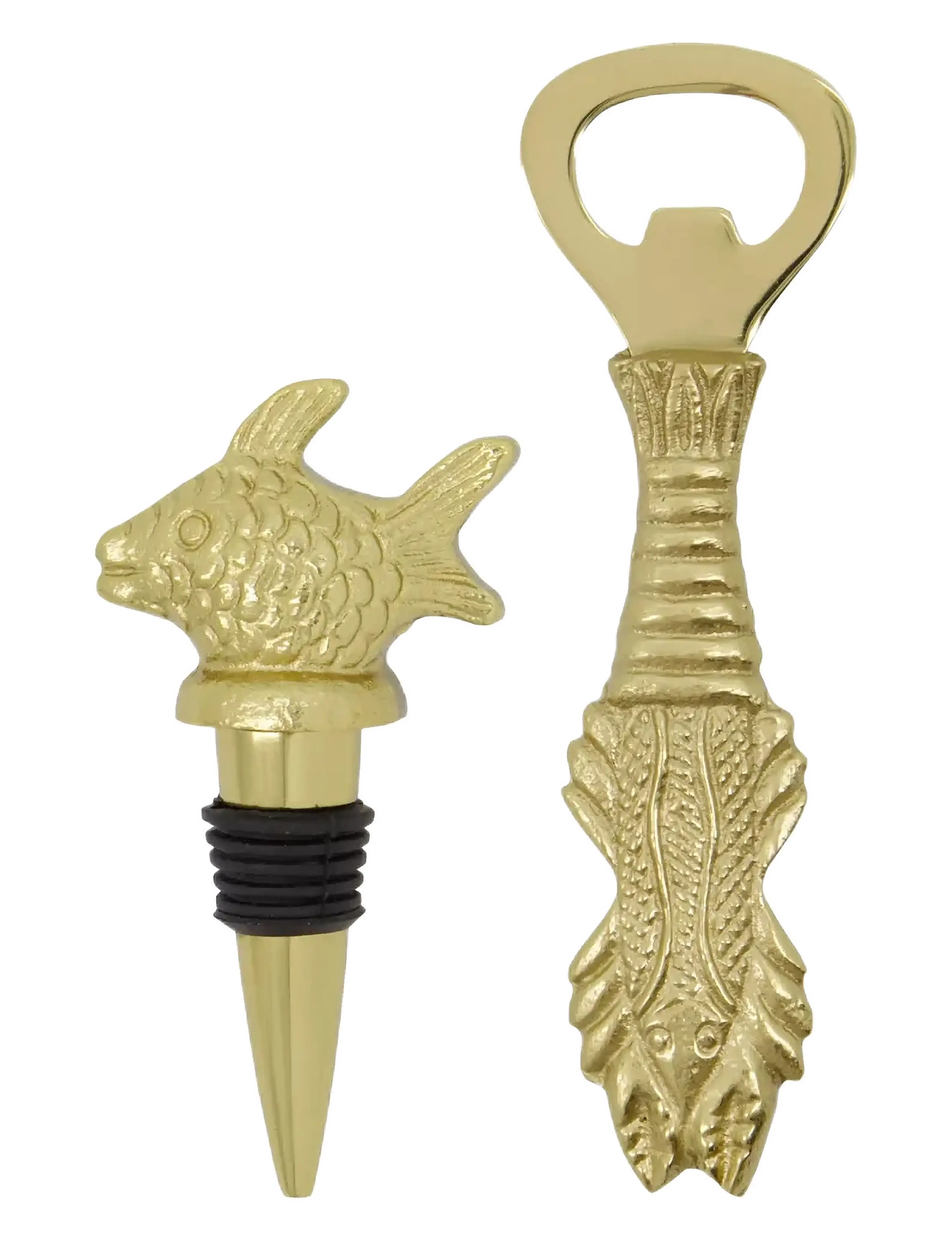 HOUSE DOCTOR Bar Tilbehør, Hdfish, Antikt Guld Gold - One Size - Unisex