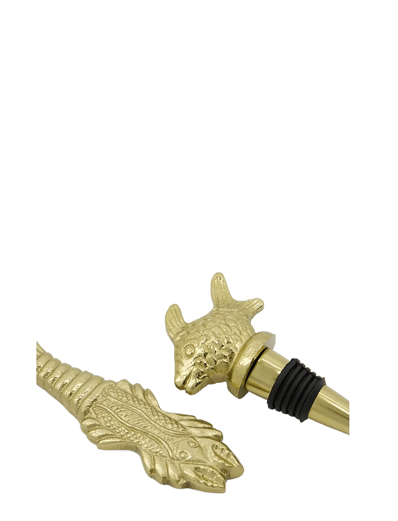 house doctor - Bar accessories, HDFish, Antique go - osta hinna alusel - antique gold - 1