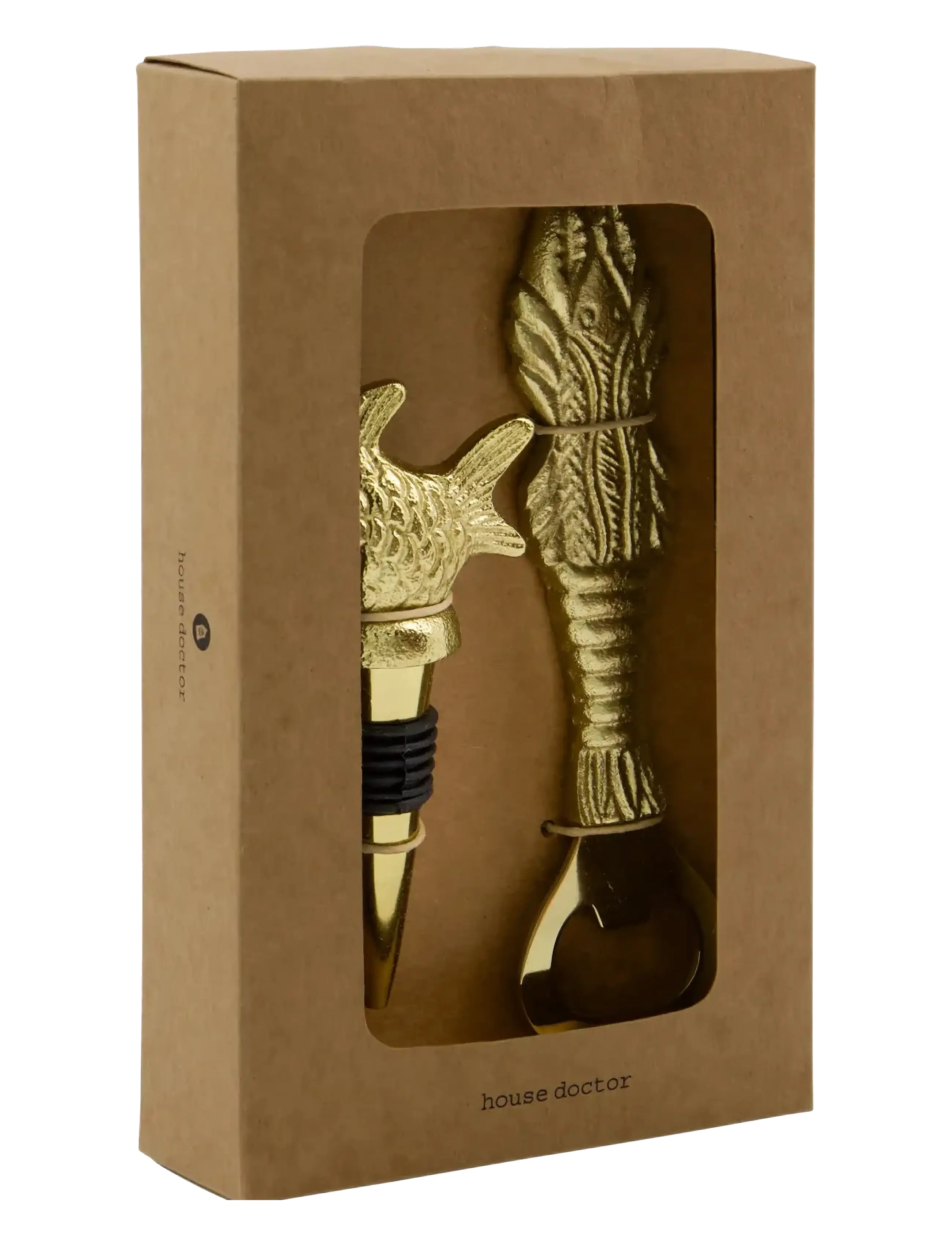house doctor - Bar accessories, HDFish, Antique go - versla eftir verði - antique gold - 2