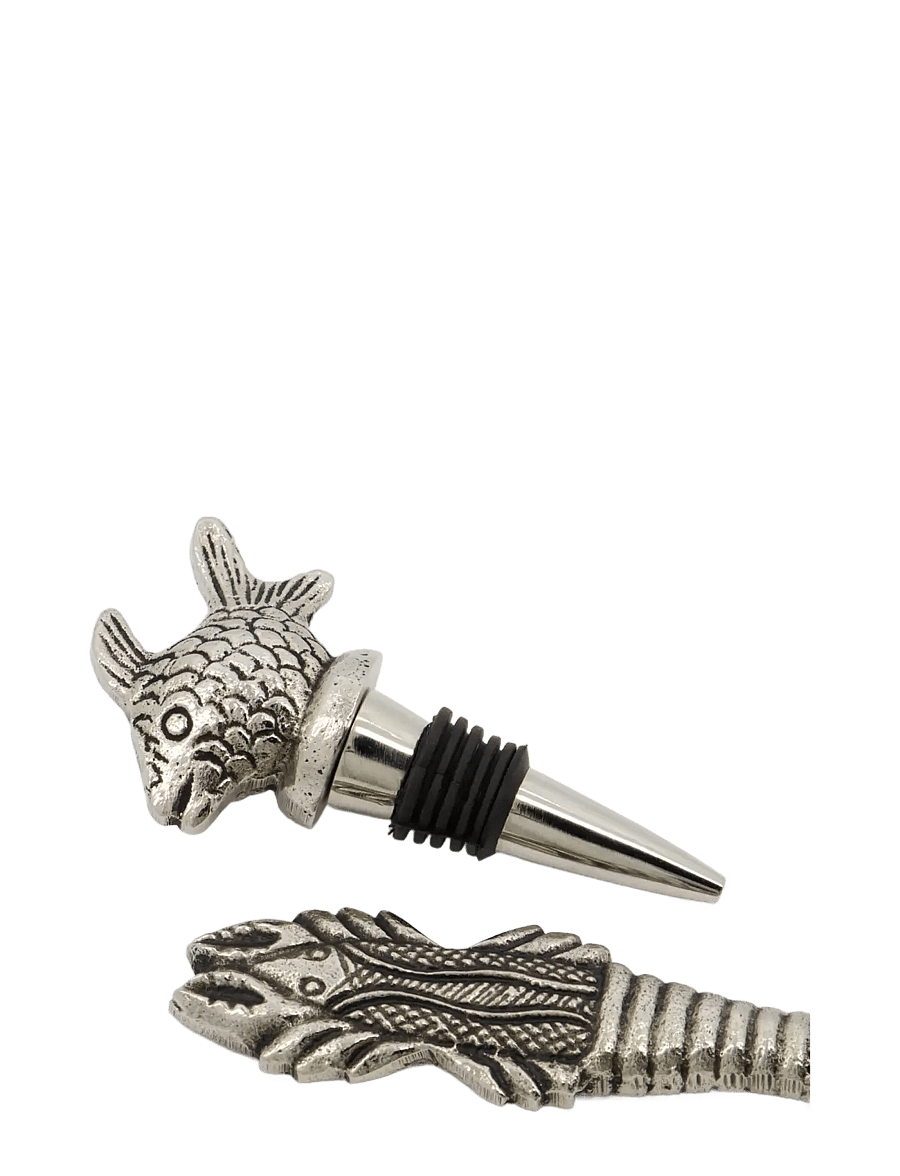 house doctor - Bar accessories, HDFish, Antique si - die niedrigsten preise - antique silver - 1