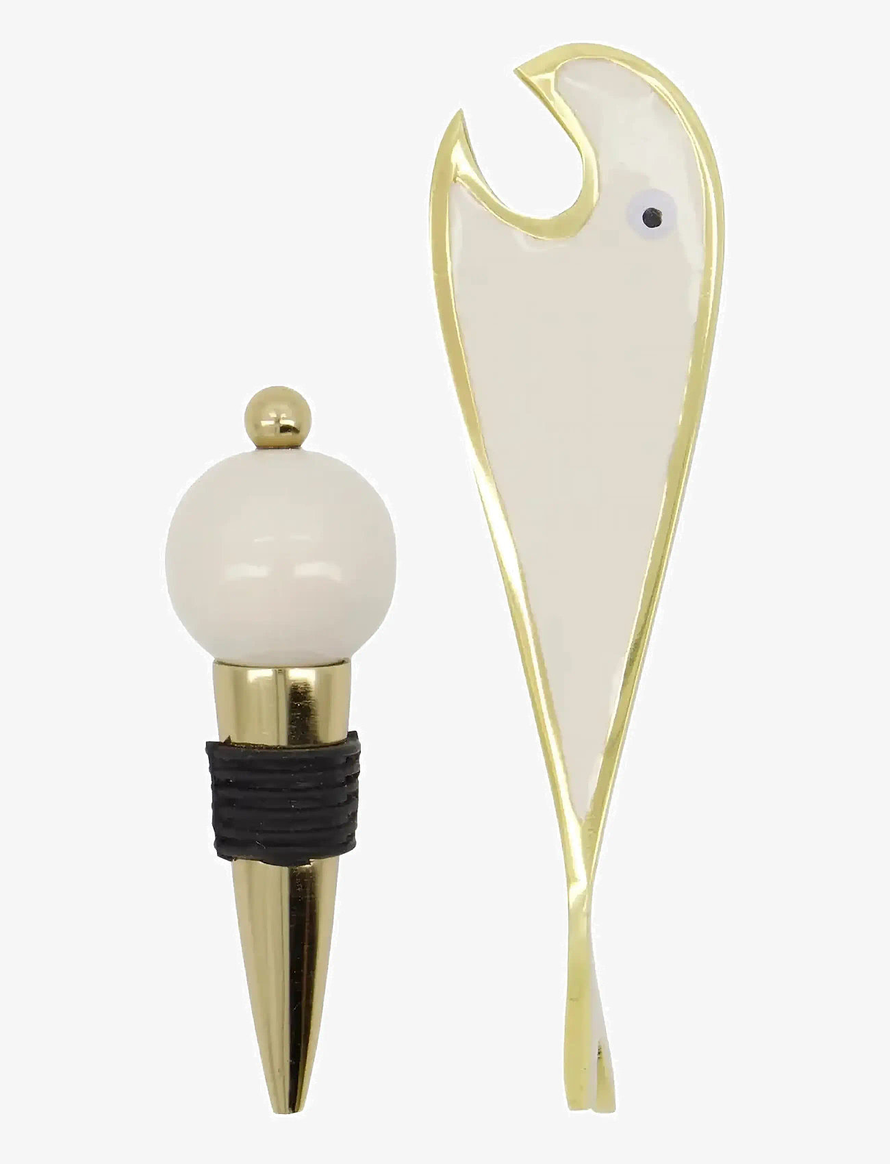 house doctor - Cocktail Set, HDOpen, Golden, Sand - flaschenöffner & weinverschlüsse - golden, sand - 0
