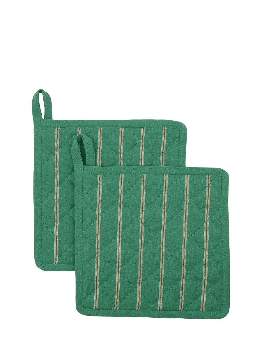 house doctor - Potholder, HDChef, Green - deckel & zubehör - green - 0