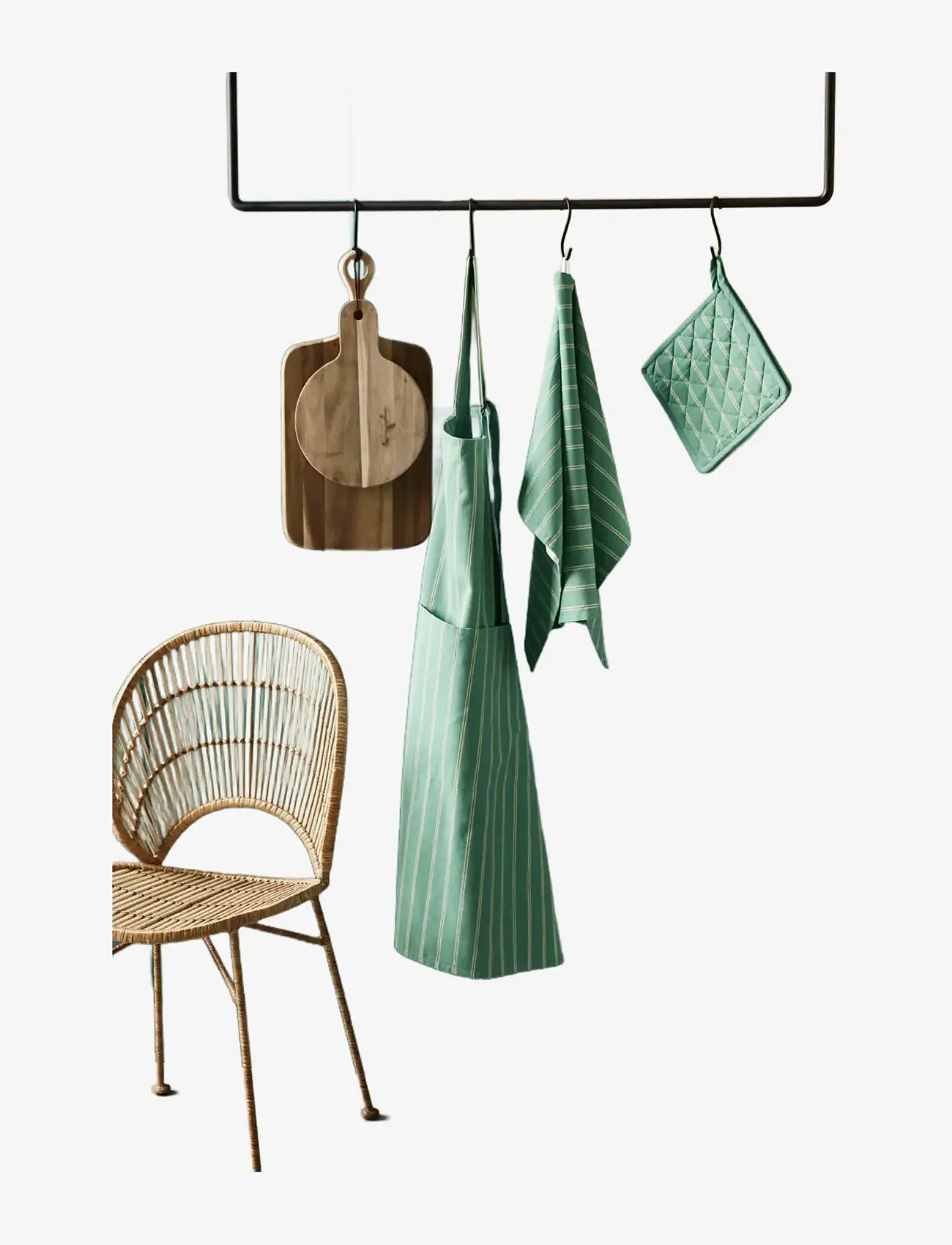 house doctor - Apron, HDCook - priekšauti - green - 2