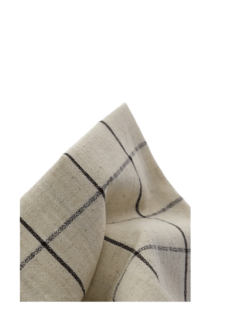 house doctor - Napkins, HDJoin, Black;Off-white - stoffservietten - black, off-white - 1