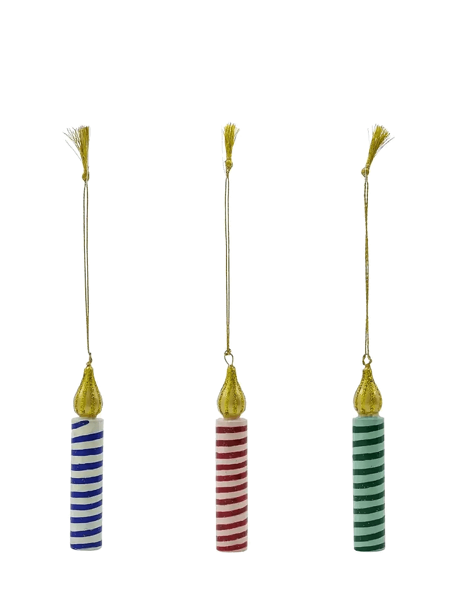 house doctor - Christmas ornament, HDCandle, Green - green - 1