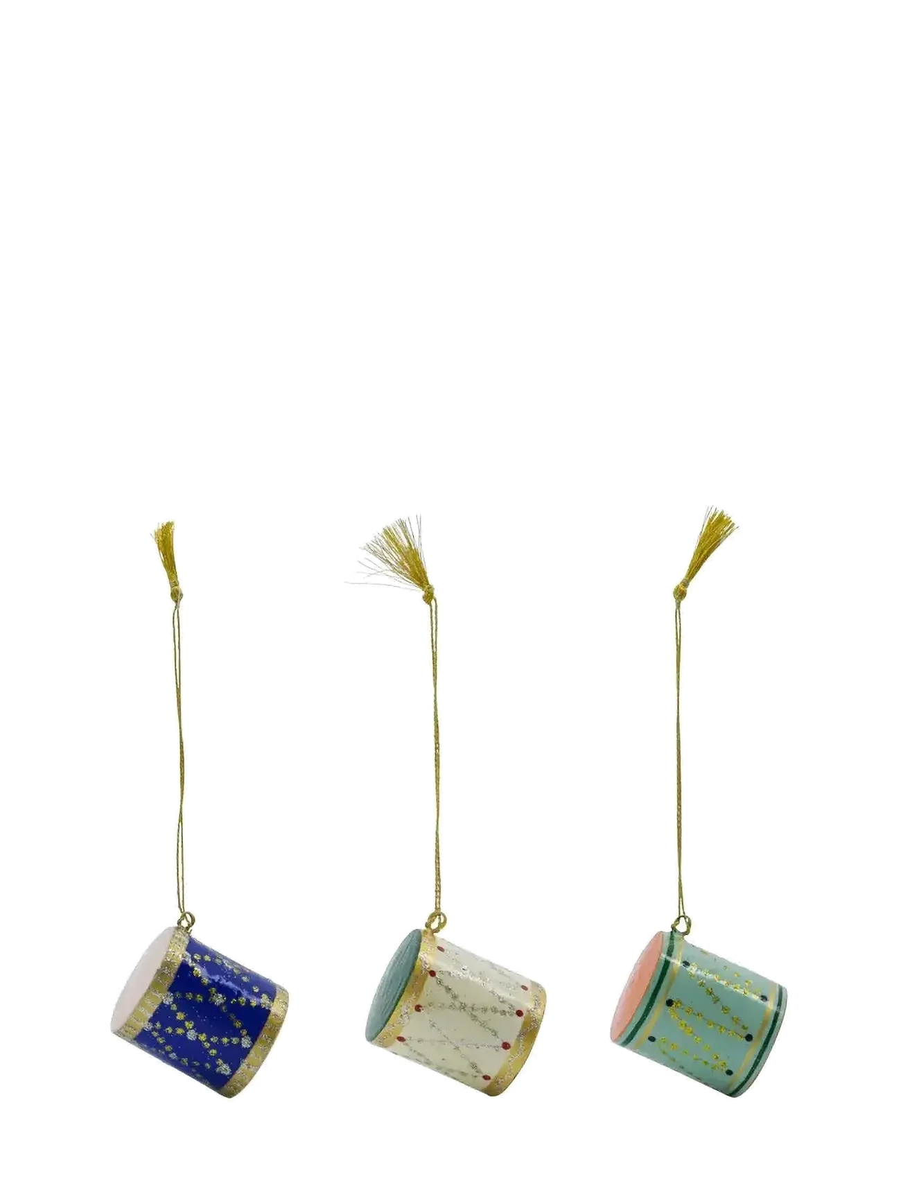 house doctor Christmas ornament, HDDrum, Dark bl - Weihnachtsdekoration - BLUE / multi
