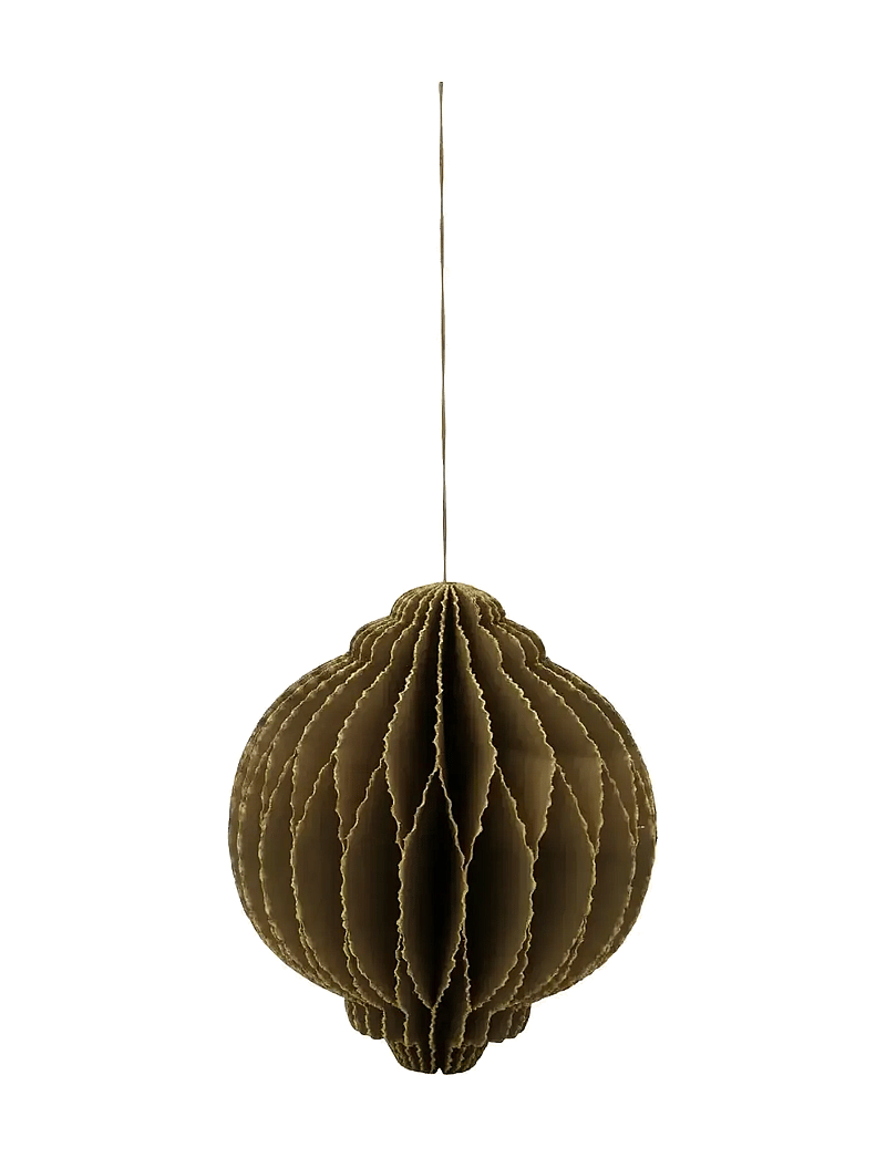 house doctor - Ornaments, HDAlsta, Brown - weihnachtskugeln - brun - 1