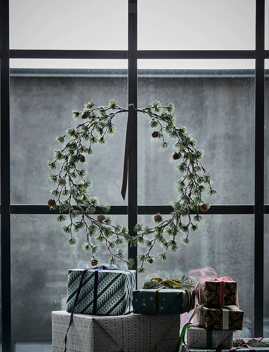 house doctor - Wreath, HDTorch, Green - green - 0
