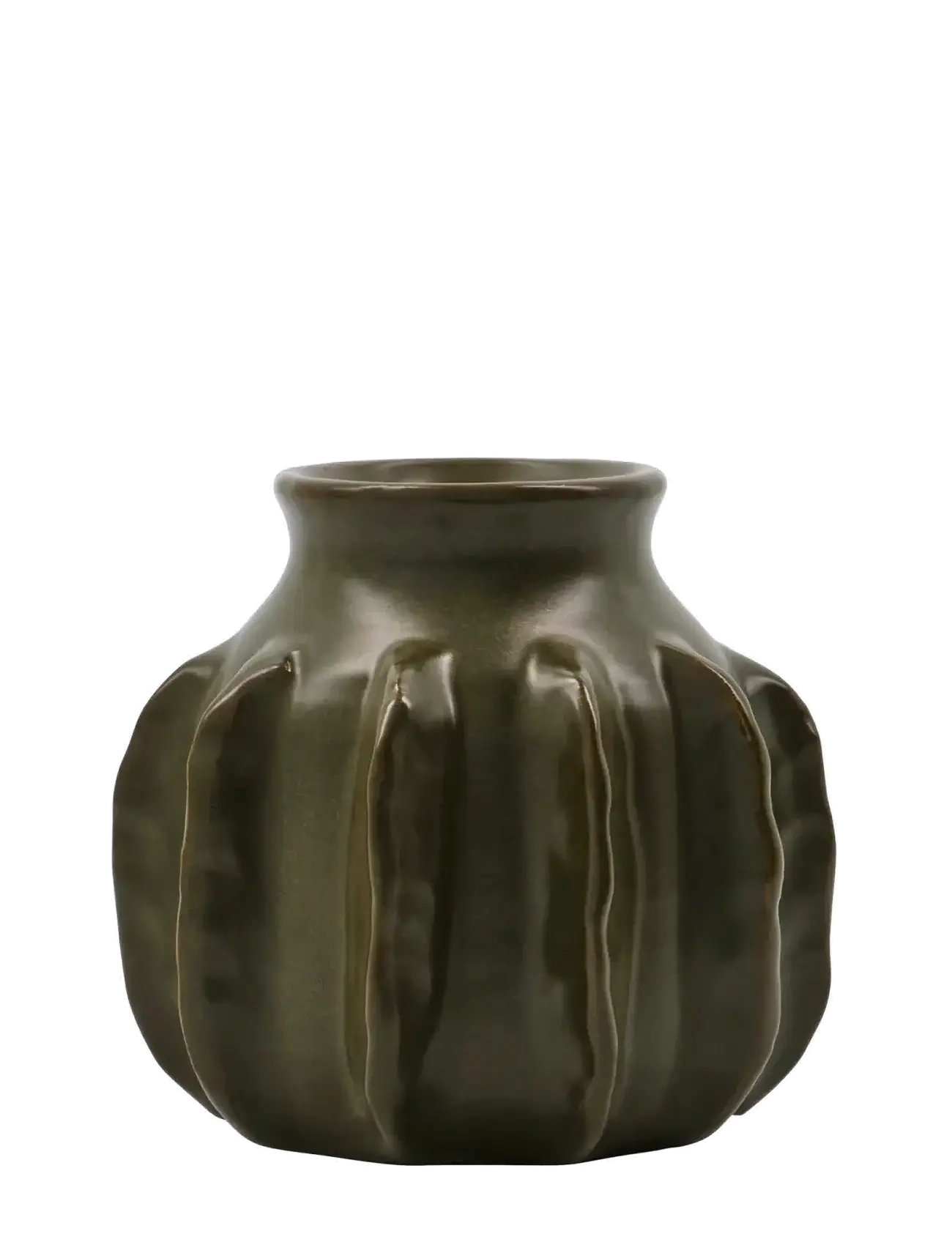 HOUSE DOCTOR Vase, Hdcactus, Mørkegrøn Khaki - One Size - Unisex