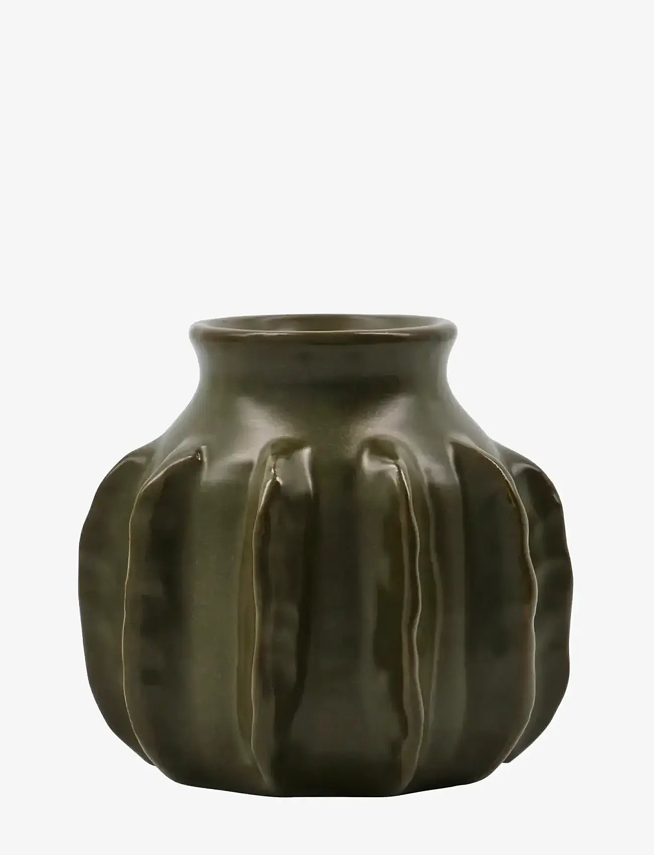 house doctor - Vase, HDCactus, Dark green - maljakot - dark green - 1