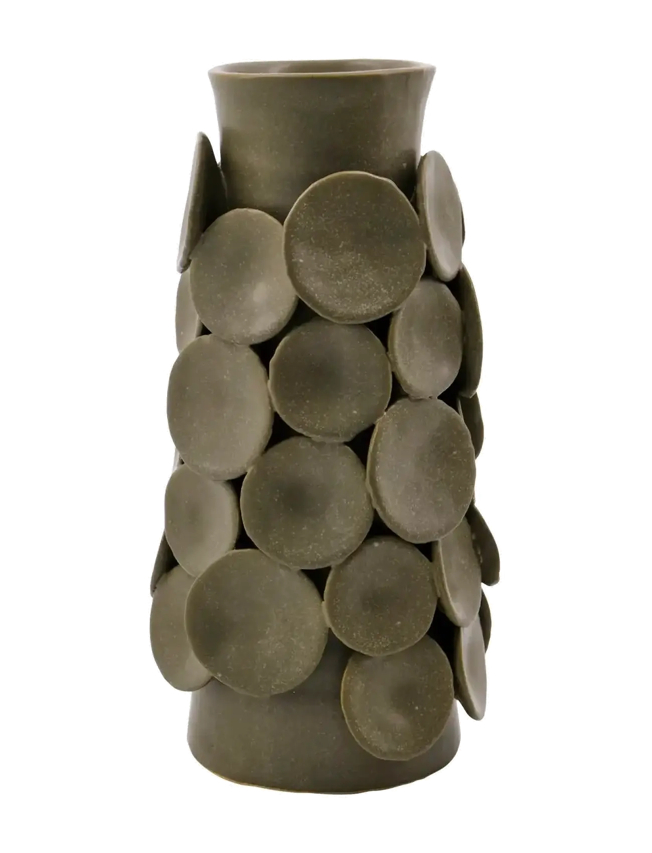 HOUSE DOCTOR Vase, Hddot, Kakifarvet Khaki - One Size - Unisex