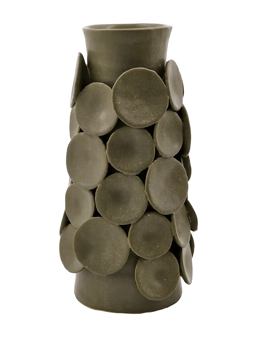 house doctor - Vase, HDDot, Khaki - sünnipäevakingitused - khaki - 0