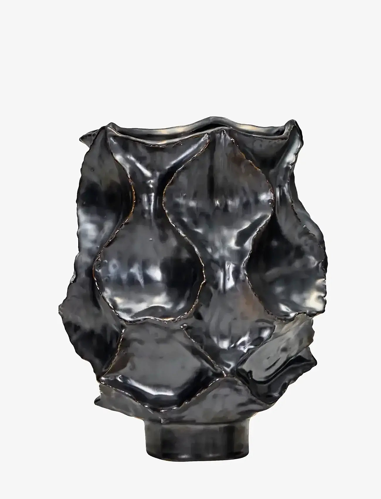 house doctor - Vase, HDWaves, Antique metallic - vaasid - antique metallic - 1