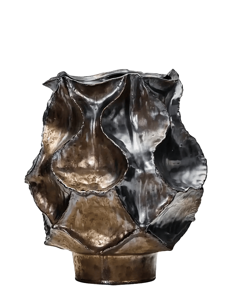 house doctor - Vase, HDWaves, Antique metallic - osta hinna alusel - antique metallic - 0