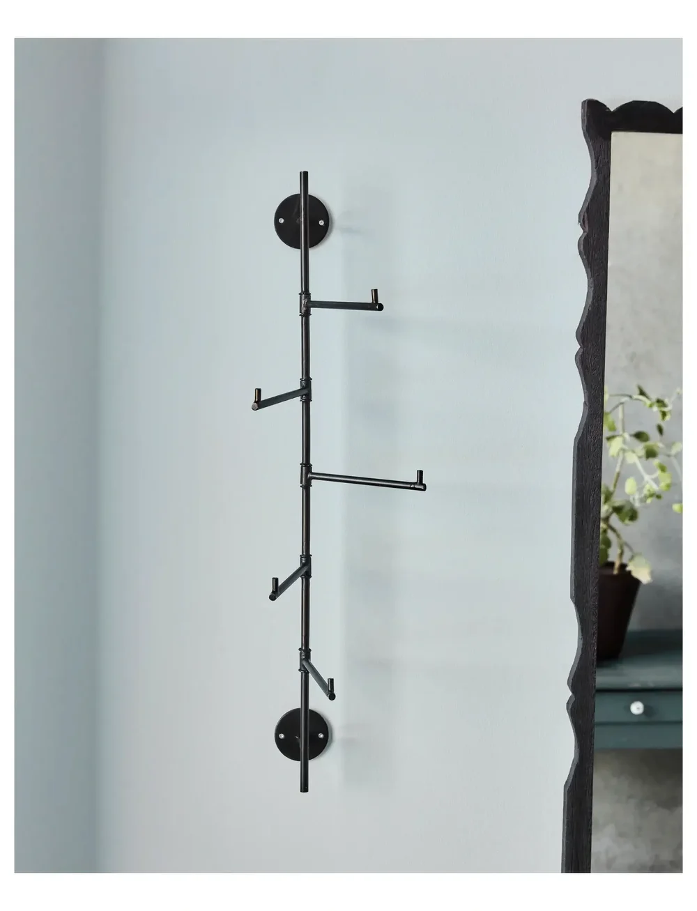 house doctor - Coat rack, HDFlex, Black - kleiderhaken und ständer - black - 2