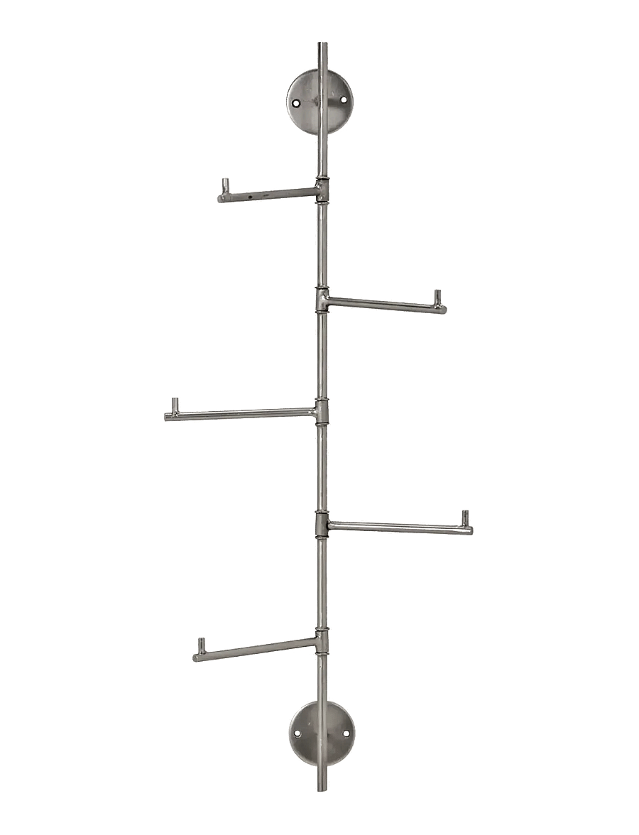 house doctor - Coat rack, HDFlex, Silver finish - kleiderhaken und ständer - silver finish - 1