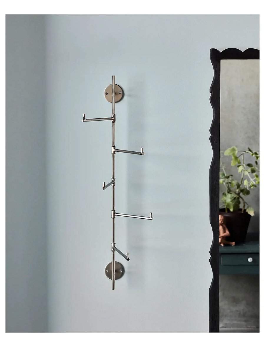 house doctor - Coat rack, HDFlex, Silver finish - kleiderhaken und ständer - silver finish - 2