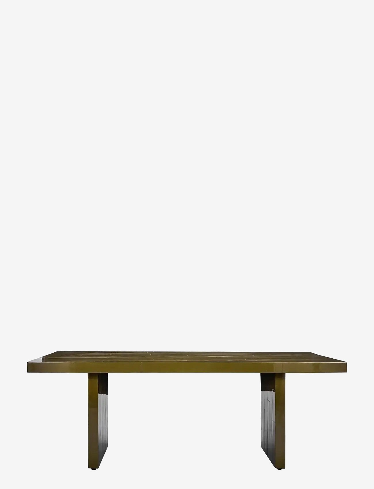 house doctor Spisebord, Hdbrick, Grøn - Khaki green - 200X90X74CM