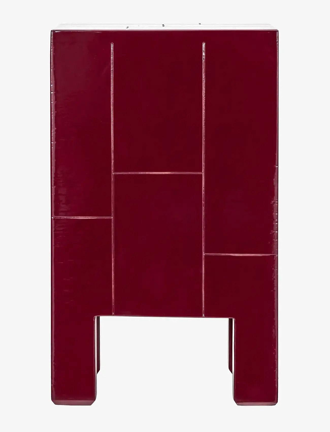 house doctor - Sidebord, HDBrick, Rød - borde - red - 0