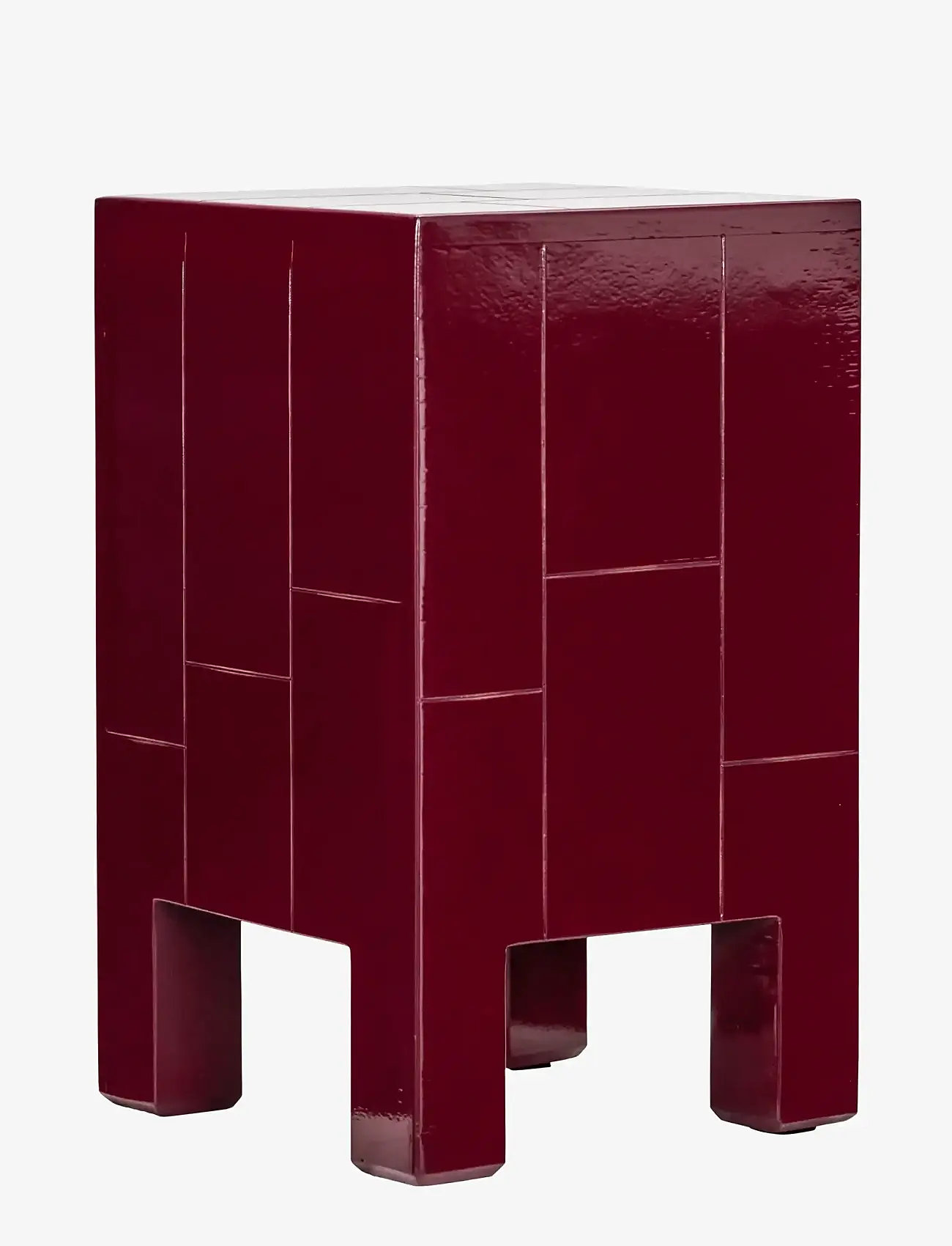 house doctor - Sidebord, HDBrick, Rød - borde - red - 1