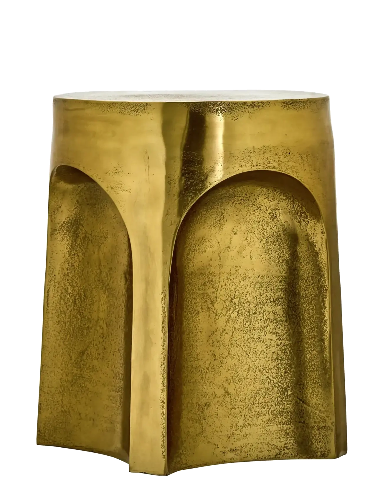 house doctor Side table, HDRiga, Antique gold fi - Bord - ANTIQUE GOLD FINISH / gold