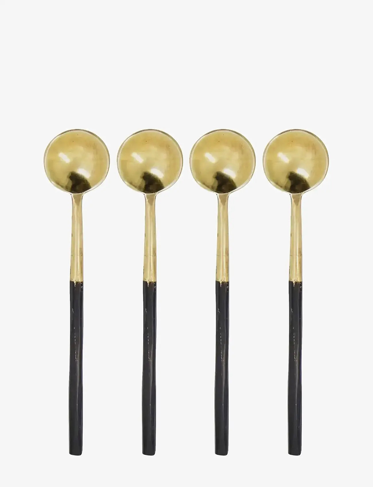 house doctor - Kitchen utensils, HDSpoon, Antique - serving spoons - antique brass - 1