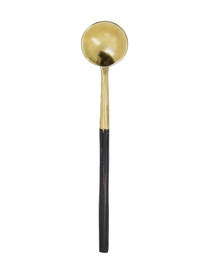 house doctor - Kitchen utensils, HDSpoon, Antique - servierlöffel - antique brass - 2