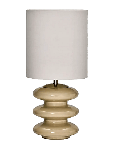 house doctor Table lamp, HDStep, L, Sand, Off-wh - Lampy na biurko - OFF-WHITE / beige