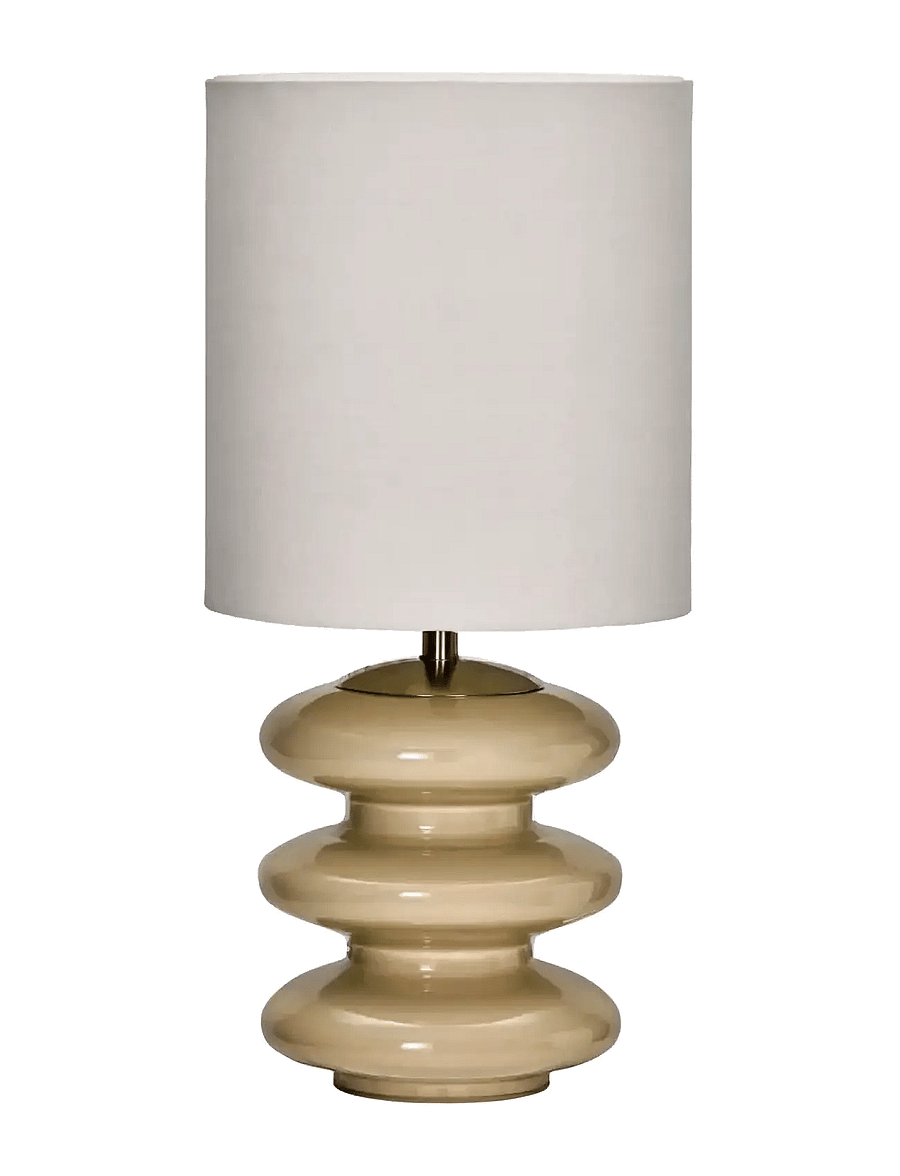 house doctor - Table lamp, HDStep, L, Sand, Off-wh - schreibtisch- & tischlampen - off-white - 1
