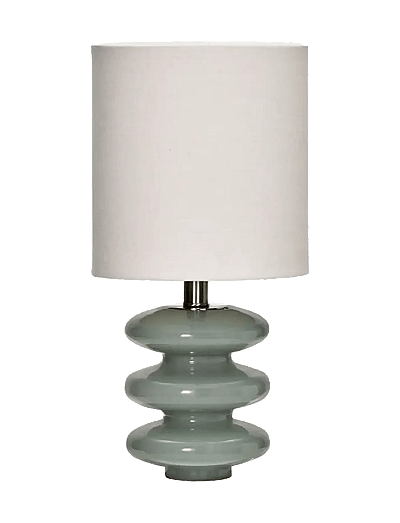 house doctor Table lamp, HDStep, S, Light blue, - Lampy na biurko - LIGHT BLUE, OFF-WHITE / blue