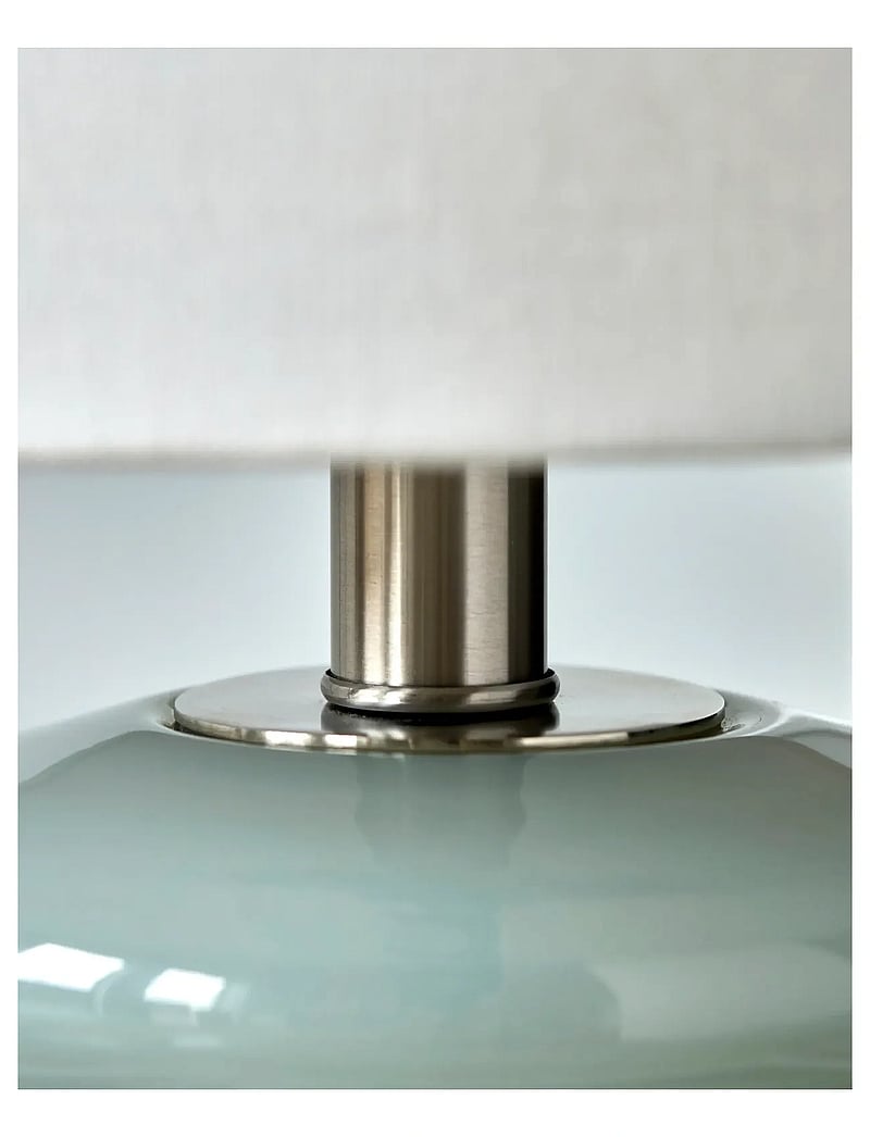 house doctor - Table lamp, HDStep, S, Light blue, - laualambid - light blue, off-white - 2
