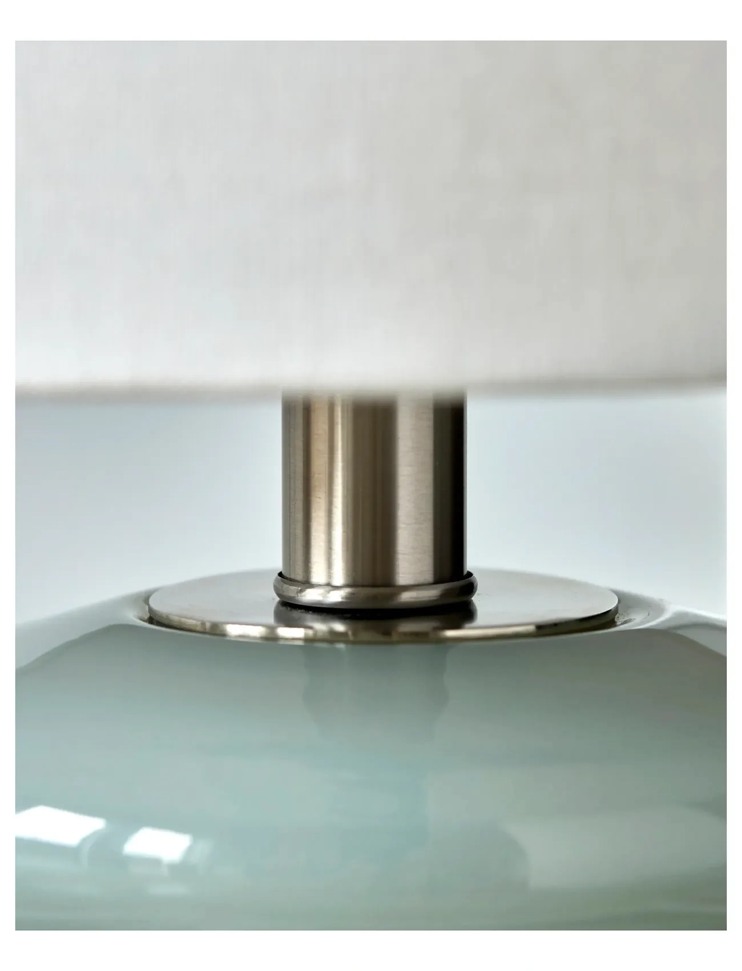house doctor - Table lamp, HDStep, S, Light blue, - lampes de bureau et de table - light blue, off-white - 2