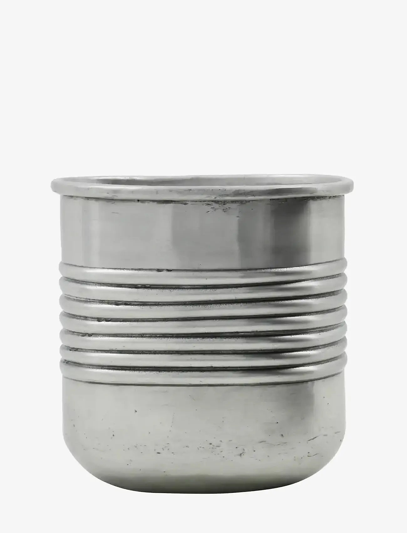 house doctor - Planter, HDGroove, Antique silver f - blumentöpfe - antique silver finish - 2