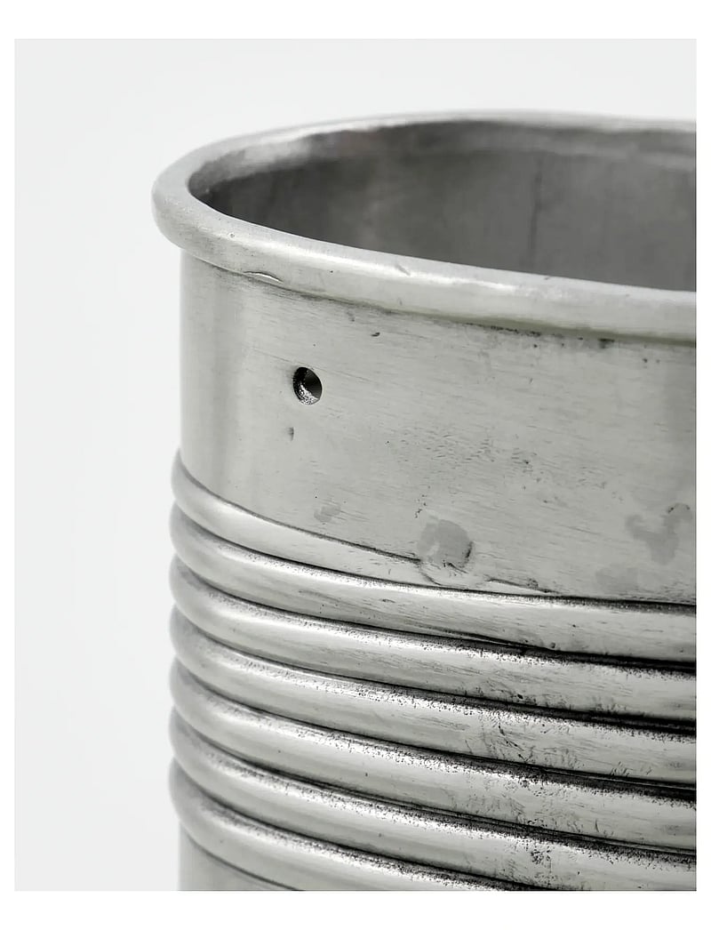 house doctor - Planter, HDGroove, Antique silver f - blumentöpfe - antique silver finish - 3