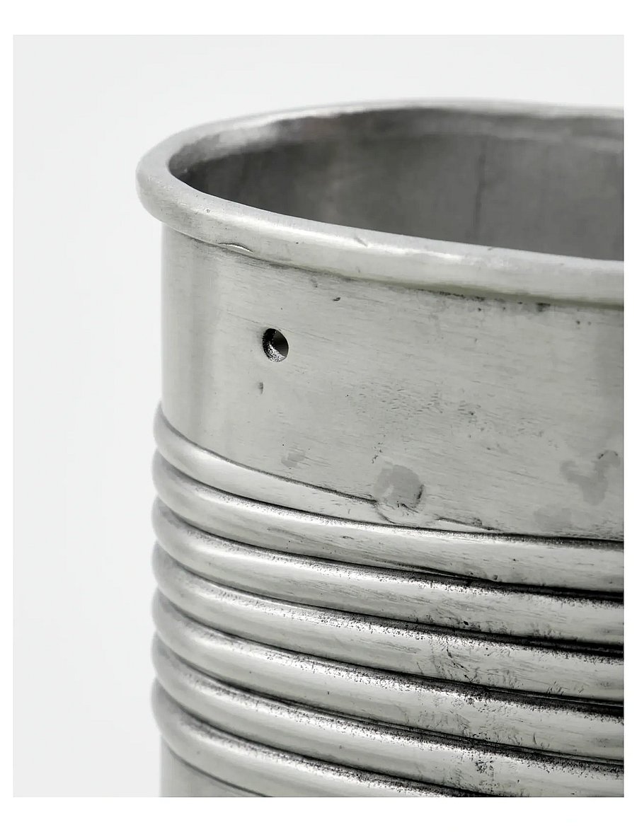 house doctor - Planter, HDGroove, Antique silver f - lillepotid - antique silver finish - 3