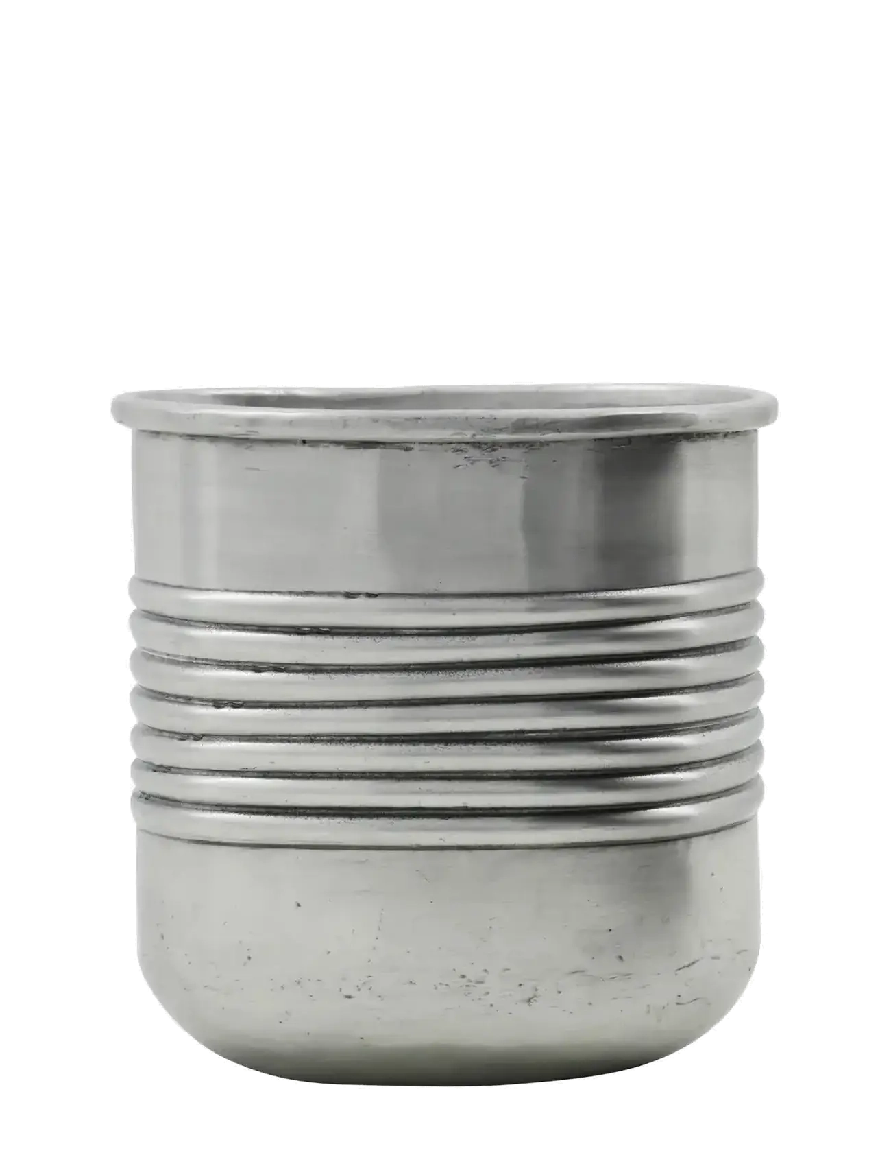 house doctor - Planter, HDGroove, Antique silver f - donice - antique silver finish - 2